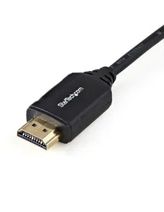 StarTech.com Cable de 50cm HDMI 2.0 Certificado Premium con Ethernet - HDMI de Alta Velocidad Ultra HD de 4K a 60Hz HDR10 - 2