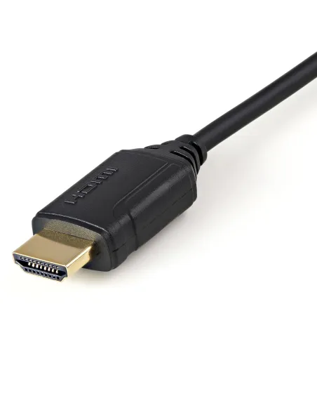 StarTech.com Cable de 50cm HDMI 2.0 Certificado Premium con Ethernet - HDMI de Alta Velocidad Ultra HD de 4K a 60Hz HDR10 -
