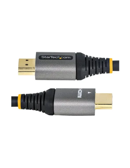 StarTech.com Cable de 1m HDMI 2.0 Certificado Premium - Cable HDMI con Ethernet de Alta Velocidad Ultra HD 4K 60Hz - HDR10, ARC