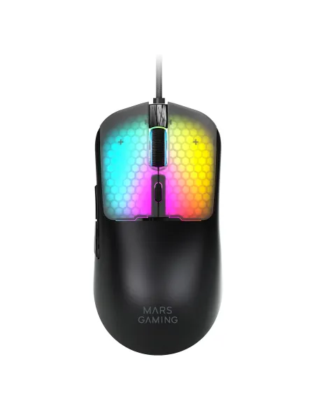 Mars Gaming MMVIPER ratón Juego mano derecha USB Type-A + USB Type-C Óptico 12800 DPI