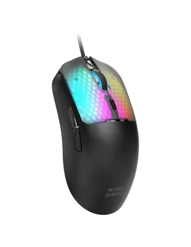 Mars Gaming MMVIPER ratón Juego mano derecha USB Type-A + USB Type-C Óptico 12800 DPI