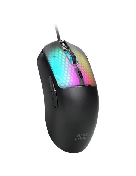 Mars Gaming MMVIPER ratón Juego mano derecha USB Type-A + USB Type-C Óptico 12800 DPI