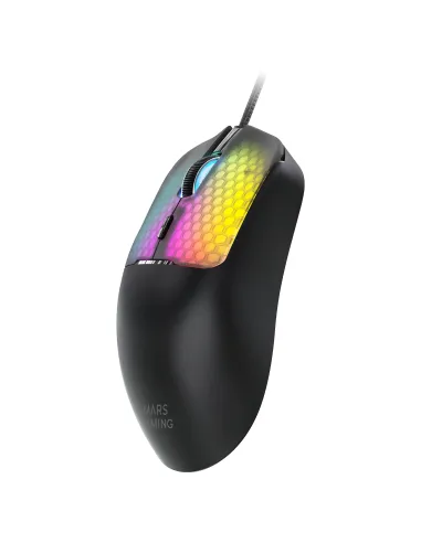 Mars Gaming MMVIPER ratón Juego mano derecha USB Type-A + USB Type-C Óptico 12800 DPI