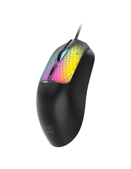 Mars Gaming MMVIPER ratón Juego mano derecha USB Type-A + USB Type-C Óptico 12800 DPI