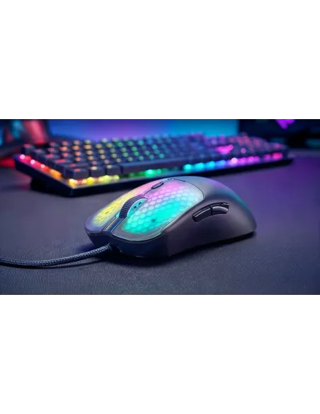 Mars Gaming MMVIPER ratón Juego mano derecha USB Type-A + USB Type-C Óptico 12800 DPI
