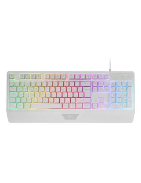 Mars Gaming MCP124PRO, Combo Gaming 4en1, Teclado RGB H-Mech con Reposamuñecas, Ratón RGB 3200DPI y Switches HUANO, Auriculares
