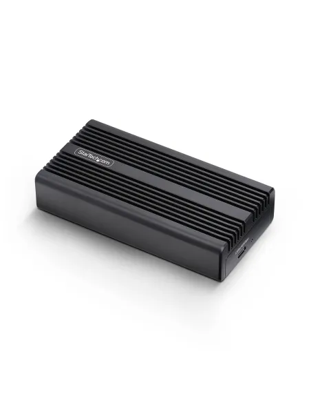 StarTech.com Caja USB4 NVMe M.2 - 40Gbps - Caja USB Tipo C para SSD - Caja Thunderbolt para SSD NVMe - Caja Externa para Unidad