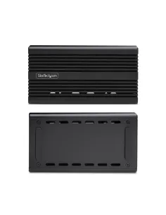 StarTech.com Caja USB4 NVMe M.2 - 40Gbps - Caja USB Tipo C para SSD - Caja Thunderbolt para SSD NVMe - Caja Externa para Unidad 2