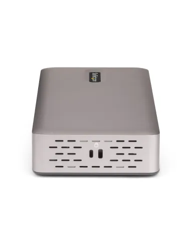 StarTech.com Docking Station USB4 para 3 Monitores 4K60 HDMI o DisplayPort - Dock USB Tipo C - Hub USB de 6 Puertos - Red