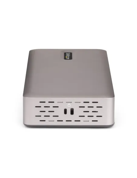 StarTech.com Docking Station USB4 para 3 Monitores 4K60 HDMI o DisplayPort - Dock USB Tipo C - Hub USB de 6 Puertos - Red