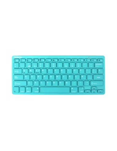 SilverHT Teclado Wireless Inalámbrico Colors edition Turquesa