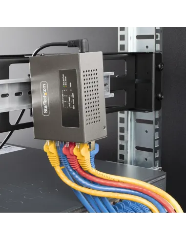 StarTech.com Switch PoE   PoE+   PoE++ 802.3af 802.3at 802.3bt de 4 Puertos - 95W - 160W de Capacidad de Potencia - Inyector