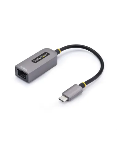 StarTech.com Adaptador de Red Ethernet de 2,5Gb USB Tipo C - Adaptador USB 3.1 USB-C a RJ45 - 2.5GBASE-T - Compatible con