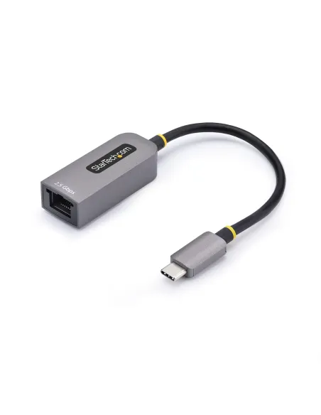 StarTech.com Adaptador de Red Ethernet de 2,5Gb USB Tipo C - Adaptador USB 3.1 USB-C a RJ45 - 2.5GBASE-T - Compatible con
