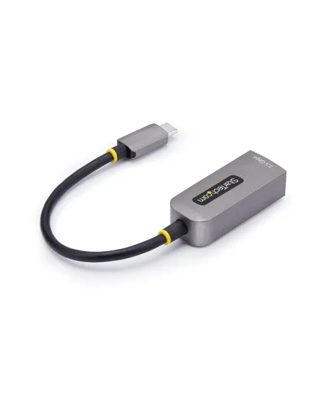 StarTech.com Adaptador de Red Ethernet de 2,5Gb USB Tipo C - Adaptador USB 3.1 USB-C a RJ45 - 2.5GBASE-T - Compatible con