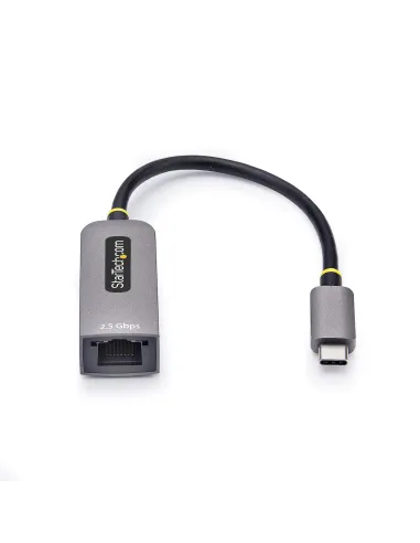 StarTech.com Adaptador de Red Ethernet de 2,5Gb USB Tipo C - Adaptador USB 3.1 USB-C a RJ45 - 2.5GBASE-T - Compatible con