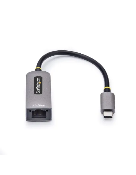 StarTech.com Adaptador de Red Ethernet de 2,5Gb USB Tipo C - Adaptador USB 3.1 USB-C a RJ45 - 2.5GBASE-T - Compatible con
