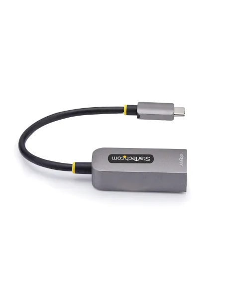 StarTech.com Adaptador de Red Ethernet de 2,5Gb USB Tipo C - Adaptador USB 3.1 USB-C a RJ45 - 2.5GBASE-T - Compatible con