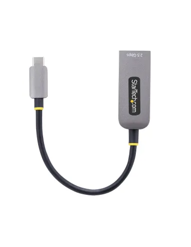 StarTech.com Adaptador de Red Ethernet de 2,5Gb USB Tipo C - Adaptador USB 3.1 USB-C a RJ45 - 2.5GBASE-T - Compatible con
