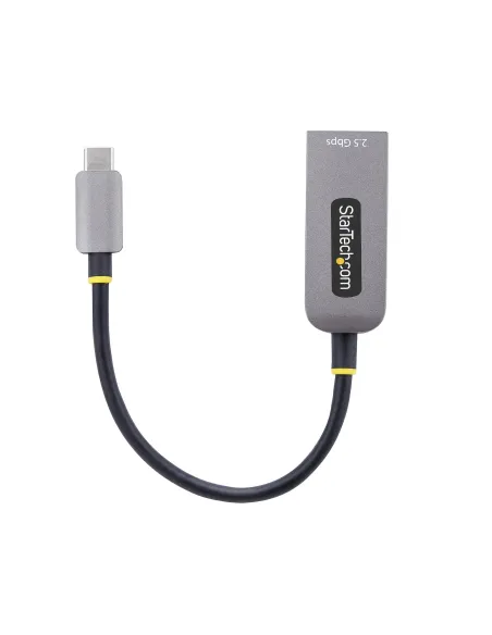 StarTech.com Adaptador de Red Ethernet de 2,5Gb USB Tipo C - Adaptador USB 3.1 USB-C a RJ45 - 2.5GBASE-T - Compatible con