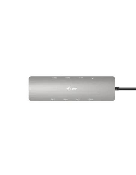 i-tec Metal USB-C Nano 2x Display Docking Station with PD 100 W + Charger 100W
