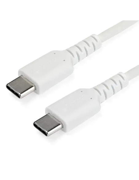 StarTech.com Cable de 2m de Carga USB C - de Carga Rápida y Sincronización USB 2.0 Tipo C a USB C para Portátiles -