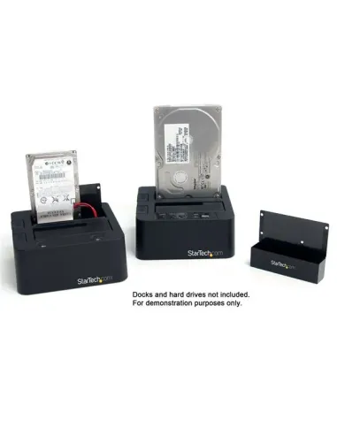 StarTech.com Adaptador Disco Duro 2.5in 3.5 Pulgadas IDE a SATA para Base de Conexión Dock Estación HDD