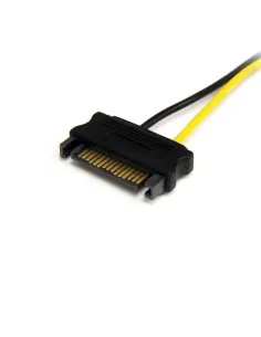 StarTech.com Cable Adaptador 15cm Alimentación SATA a Conector 8 Pines de Corriente de Tarjeta Gráfica PCI Express PCIe 2