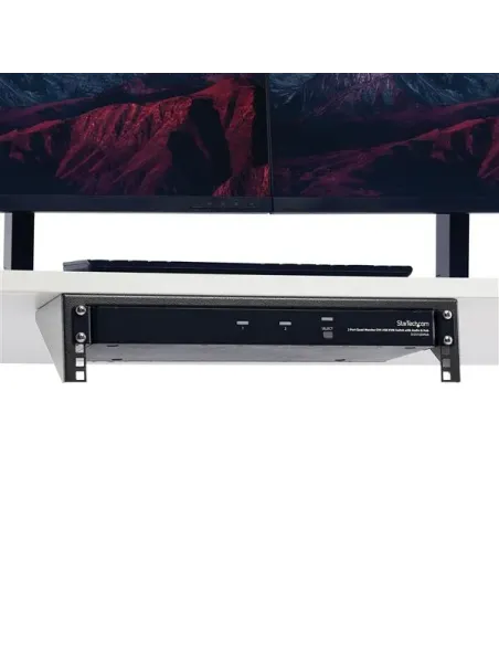 StarTech.com Rack de Acero Vertical de Pared 2U 19in Pulgadas para Equipos Montaje Vertical