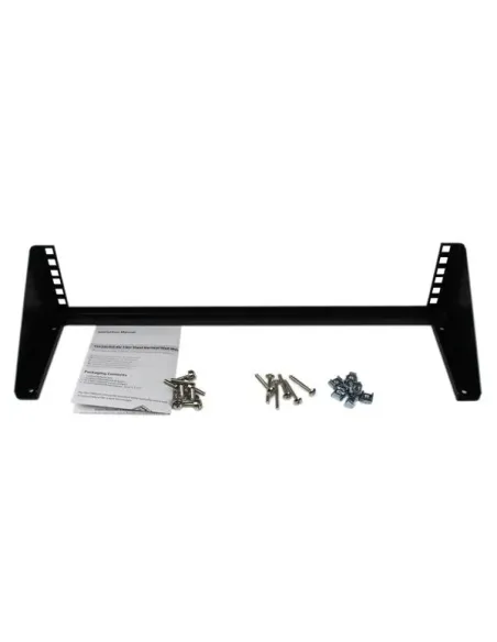 StarTech.com Rack de Acero Vertical de Pared 2U 19in Pulgadas para Equipos Montaje Vertical