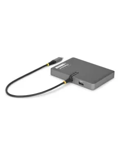 StarTech.com QUAD-USB-HDMI-ADAPT base para portátil y replicador de puertos Alámbrico USB 3.2 Gen 1 (3.1 Gen 1) Type-C Gris 2