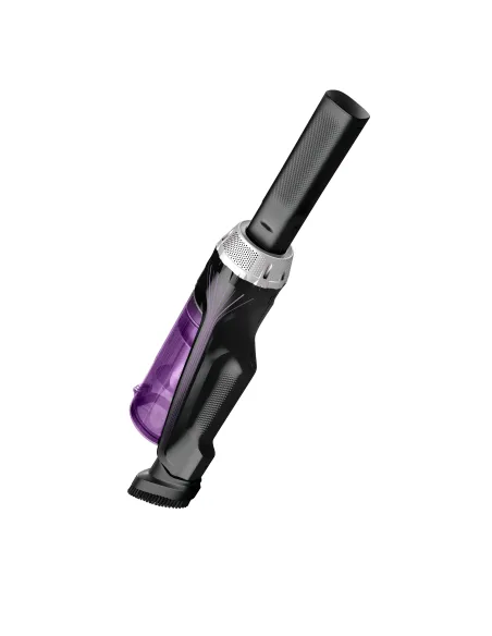 Rowenta RH1129 Aspiradora escoba 2 en 1 Batería Secar Sin bolsa 0,4 L 100 W Púrpura, Aluminio