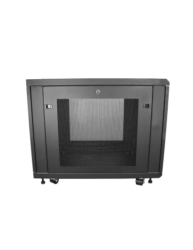 StarTech.com Armario Rack para Servidores 12U 19" 4 Columnas - Rack de Servidores con Cerradura y Seguro - Rack con Ruedas y