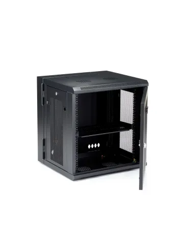 StarTech.com Armario Rack de Pared para Servidores 12U 19" 4 Columnas y Estante 1U - Rack de Servidores de Montaje en Pared con