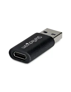 StarTech.com Adaptador USB-A Macho a USB-C Hembra - Conversor a USB a Tipo C - USB a USB Tipo C - 10Gbps - 5V 900mA - Adaptador