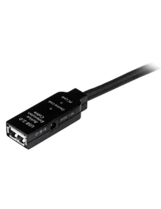 StarTech.com Cable de Extensión Alargador de 20m USB 2.0 Alta Velocidad Activo Amplificado - Macho a Hembra USB A - Negro 2