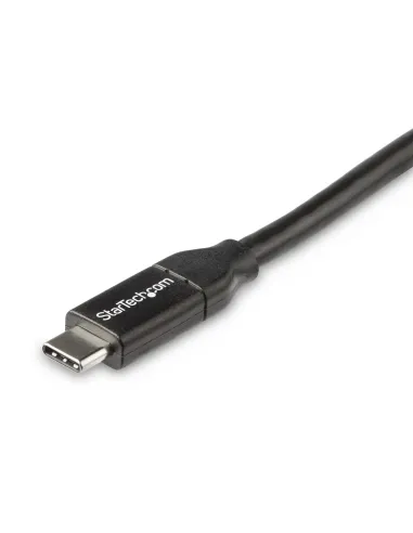 StarTech.com Cable de 50cm USB-C a USB-C con capacidad para Entrega de Alimentación de 5A - USB TipoC - Cable de Carga USBC -