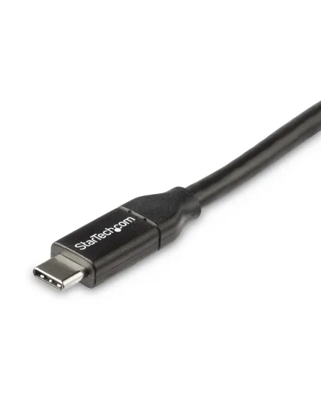 StarTech.com Cable de 50cm USB-C a USB-C con capacidad para Entrega de Alimentación de 5A - USB TipoC - Cable de Carga USBC -