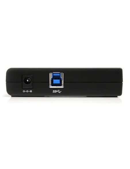 StarTech.com Adaptador Concentrador Hub Ladrón USB 3.0 Super Speed 4 Puertos Salidas PC Mac - Negro
