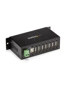 StarTech.com Hub Industrial de 7 Puertos USB 2.0 con Protección Antiestática ESD y Protección de Picos de 350W
