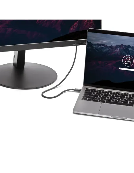 StarTech.com Cable Thunderbolt 3 Pasivo de 50cm - 40Gbps - PD 100W - Vídeo 4K 5K - Cable Thunderbolt - Certificado Thunderbolt