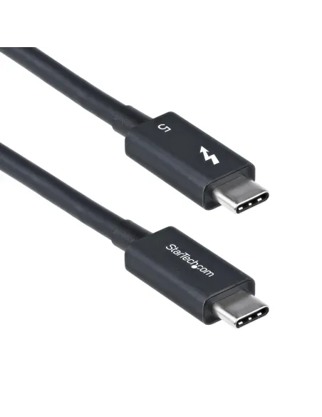 StarTech.com Cable Thunderbolt 5 de 1m - 80Gbps hasta 120Gbps - PD 240W - 8K 60Hz - Cable Certificado - Compatible con