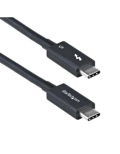 StarTech.com Cable Thunderbolt 5 de 80cm - Cable Thuderbolt Certificado - 80Gbps Hasta 120Gbps - Entrega de Alimentación PD de