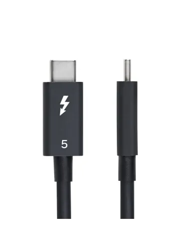 StarTech.com Cable Thunderbolt 5 de 80cm - Cable Thuderbolt Certificado - 80Gbps Hasta 120Gbps - Entrega de Alimentación PD de