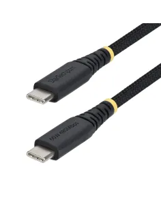 StarTech.com Cable de Carga USB-C Trenzado de 1m - Cable Cargador USB Tipo C para Portátil - Cable Resistente para Carga de