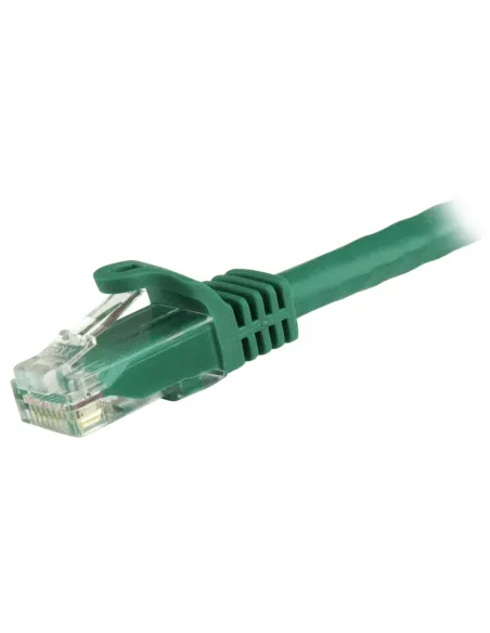 StarTech.com Cable de 3m Verde de Red Gigabit Cat6 Ethernet RJ45 sin Enganche - Snagless