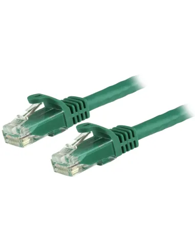 StarTech.com Cable de 5m Verde de Red Gigabit Cat6 Ethernet RJ45 sin Enganche - Snagless