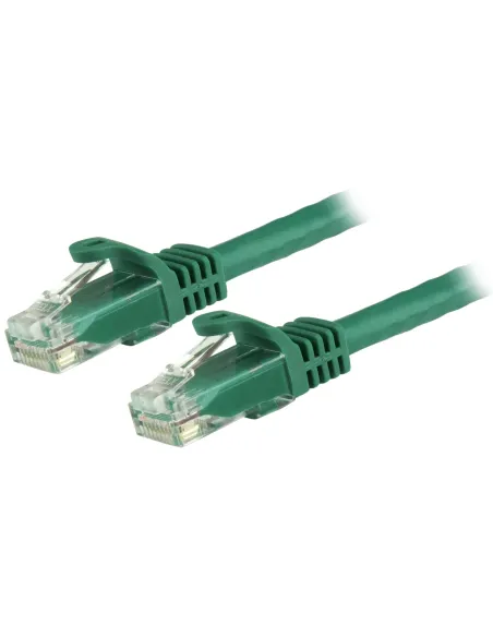 StarTech.com Cable de 5m Verde de Red Gigabit Cat6 Ethernet RJ45 sin Enganche - Snagless