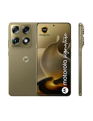 Motorola signature 17,2 cm (6.78") SIM doble Android 16.0 5G USB Tipo C 16 GB 512 GB 5200 mAh Oro
