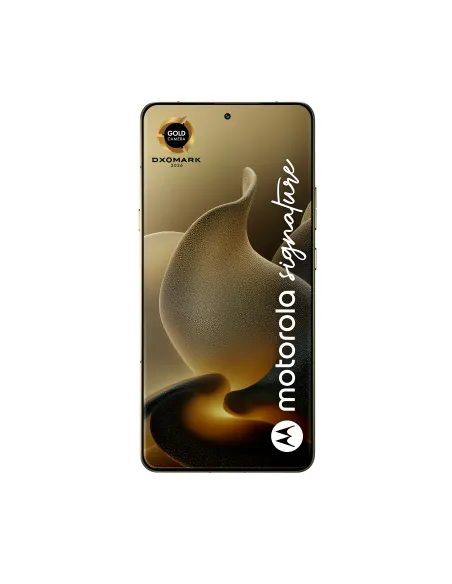 Motorola signature 17,2 cm (6.78") SIM doble Android 16.0 5G USB Tipo C 16 GB 512 GB 5200 mAh Oro
